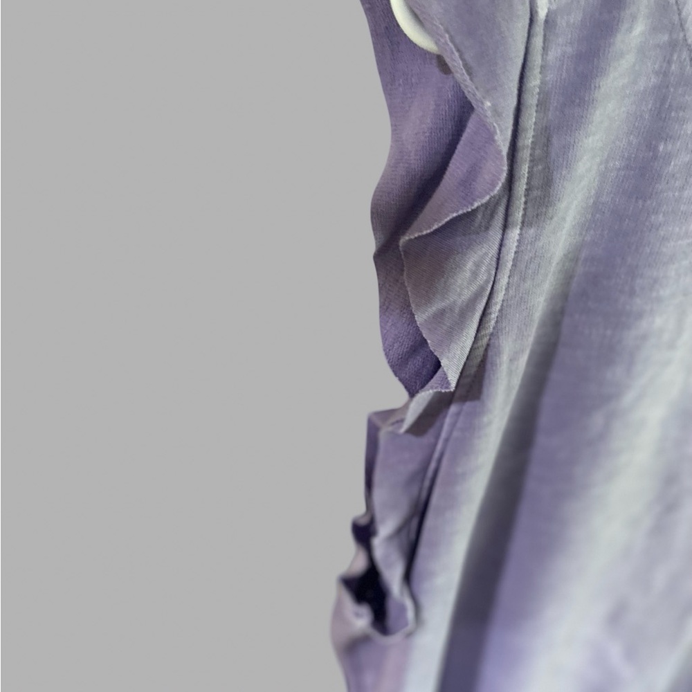 Purple Sleeveless Women's Top - Picture 3 of 4